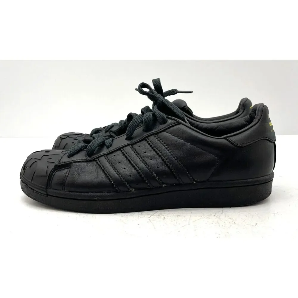 ADIDAS Pharrell Williams Superstar S83347 Men's Shoes US Size 5 1/2 Black